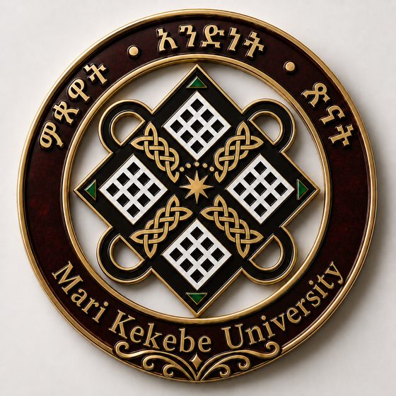 Mari Kokebe University seal